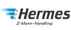 Wir versenden mit Hermes 2-Mann Handling