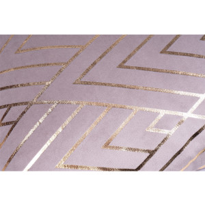 Dekokissen Prisma 225 2er-Set Taupe / Gold