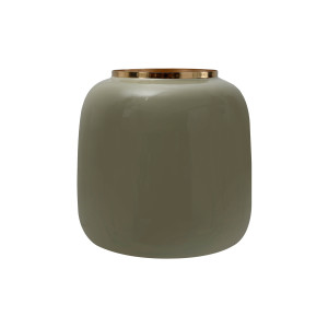 Vase Art Deco 545 Mint / Gold